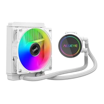 Water Cooler Alseye Y120, Rainbow, 120mm, Branco, Y120-W-RAINBOW