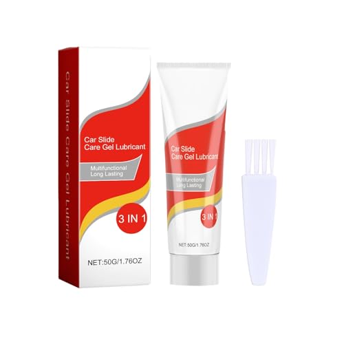 AvY327 - Lubricante de grasa para automoción y lubricante para bisagras, tubo de grasa, tambor para flores, juego de bandejas de rodamientos, grasa AvY327 (blanco, 13,3 x 5,5 cm)