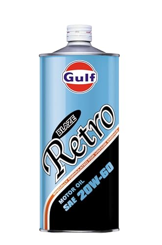 Amazon | ガルフ(Gulf) エンジンオイル BLAZE Retro 20W-60 SE/SF/SG