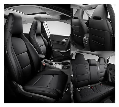 Housse de siège de voiture en cuir premium pour Mercedes Benz W176