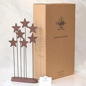 Willowtreemetalstarbackdropdesignedforclassicnativitycollectionstandrusticmetalstarsbehindholyfamilyornexttocrechehandpaintedaccessory Urban Country Home Decor Willow tree metal star backdrop designed for classic nativity collection stand rustic metal stars behind holy family or next to creche hand painted accessory urban country home decor