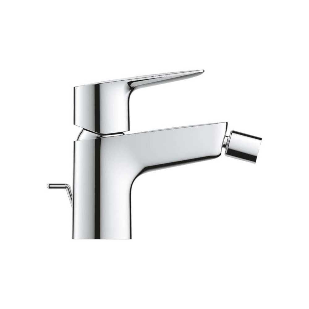 Grohe Start Edge Miscelatore Monocomando per Bidet, Cromo, Scarico a saltarello 1 1/4", Installazione veloce, 23345001