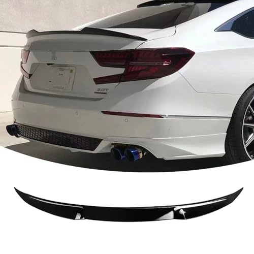 NEESPOC Rear Trunk Spoiler Wing Fit for Honda Accord 10th Gen 2018-2022 Hybrid/Sport/Touring/SE/LX Sedan Sport Style Decklid Lip Exterior Accessories