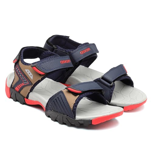 Image of ASIAN Mens VISTARA-11 Casual Sandals with adjustable velcro closure for easy wear with flexible fitting and trendy and stylish looks ideal for everyday use for mens as well as boys