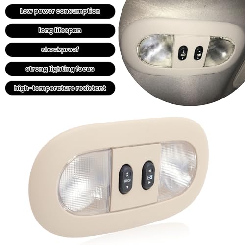 Lámpara LED de lectura para Ford F150 2004-2008 Beige miniatura 5