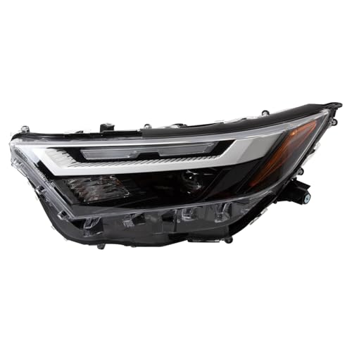 TRQ Driver Side Headlight Assembly Compatible with 2022-2024 Toyota RAV4