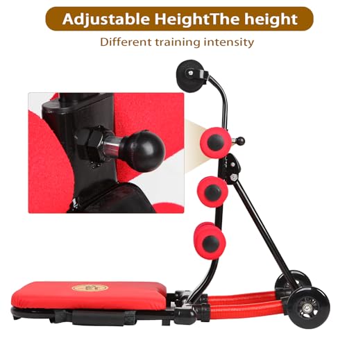LIEVIM Total Foldable Ab Machine, Sit Up Bench, Abs Exerciser Equipment,Abdominal Portable Workout Crunch Core Fitness for Home Gym Systems.