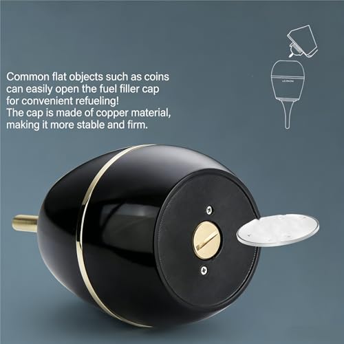 Encendedor de queroseno de escritorio metálico durable miniatura 4