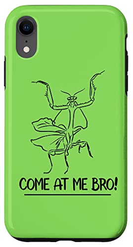 Funny Bug Kids Boys Girl Come At Me Bro Praying Mantis Lover �X�}�z�P�[�X iPhone XR �p