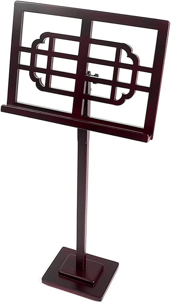 管楽器・吹奏楽器 Vintage Sheet music stand holder Amazon.com - Vintage Wooden Music Stand for Sheet Music
