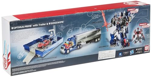 Image of Toys Uncle Figure (Transformer Platinum Edition Optimus Prime with Trailer & Sideswipe)