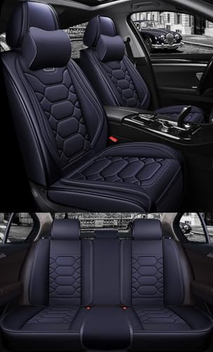 Fesima 車 シートカバー に適し トヨタ アルファード / ヴェルファイア クラウン ライズ RAV4 対応 アクセサリー 防水 取付簡単 ブラック