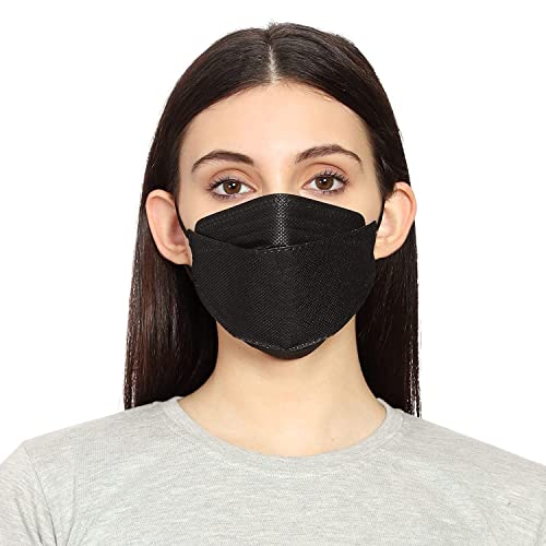 Image of Kashi Surgicals KS Premium N95 Mask for Men & Women - Reusable Mask - Japanese Willow Mask - Korean KF94 Face Mask - 4 Layer DRDO, ISI (BIS) Certified FFP2 Protection