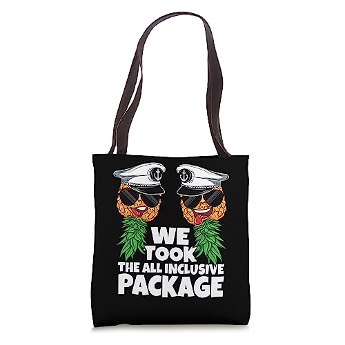All Inclusive Package Swinger Upside Down Pineapple Cruise Tote Bag