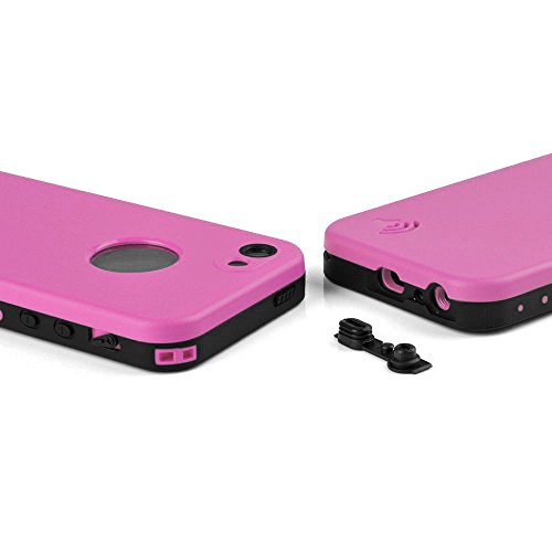 Hesgi New Waterproof Shockproof Dirtproof Snowproof Protection Case Cover Only For Apple Iphone 5C Pink #TOP2