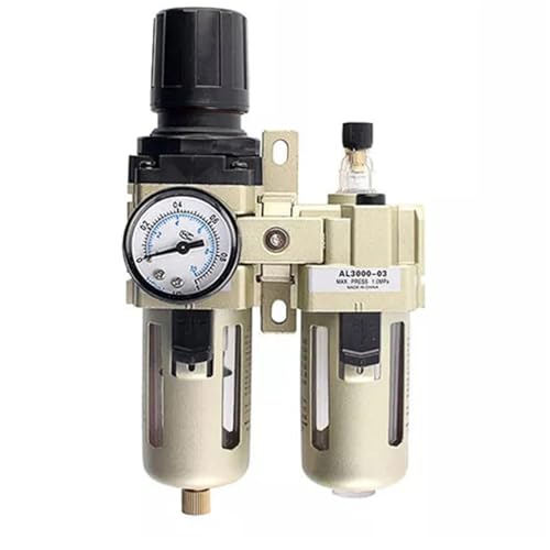 Filtro para herramientas neumáticas que elimina el agua con este separador de humedad de aire