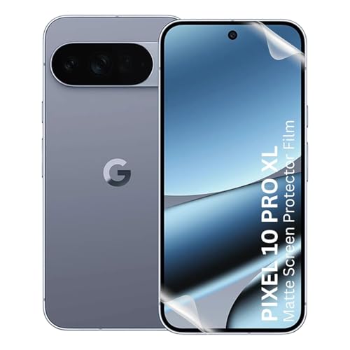 Image of AACL Matte Screen Protector for Google Pixel 10 Pro XL 5G Membrane Case Friendly Full Edge to Edge Screen Coverage & Installation Kit- (Pack of 1)