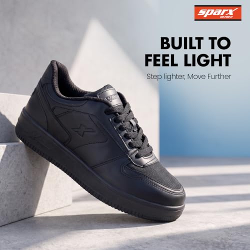 Image of SPARX Sneaker for Men - Stylish Lace-Up Casual Shoes with Soft Cushioning, Durable Construction & All-Day Comfort