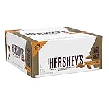 HERSHEY'S White Creme with Whole Almonds King Size Candy, Individually Wrapped, 2.6 oz Bars (18 Count)