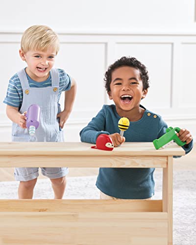 Skip Hop 4-Piece Toy Tool Set for Toddlers Ages 2+, Zoo Crew Tool Set Toy - image 5