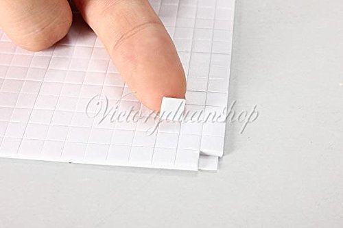 440 Sticky Craft Foam Pads Double Sided Self Adhesive Small Craft Fixing Tab Pack 5mm