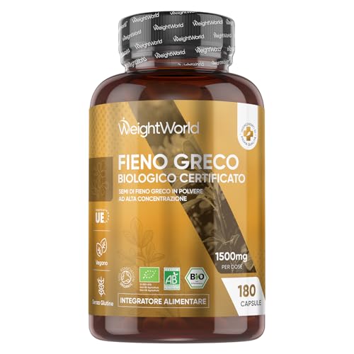 Fieno Greco Bio Integratore, 1500mg, 3 Mesi