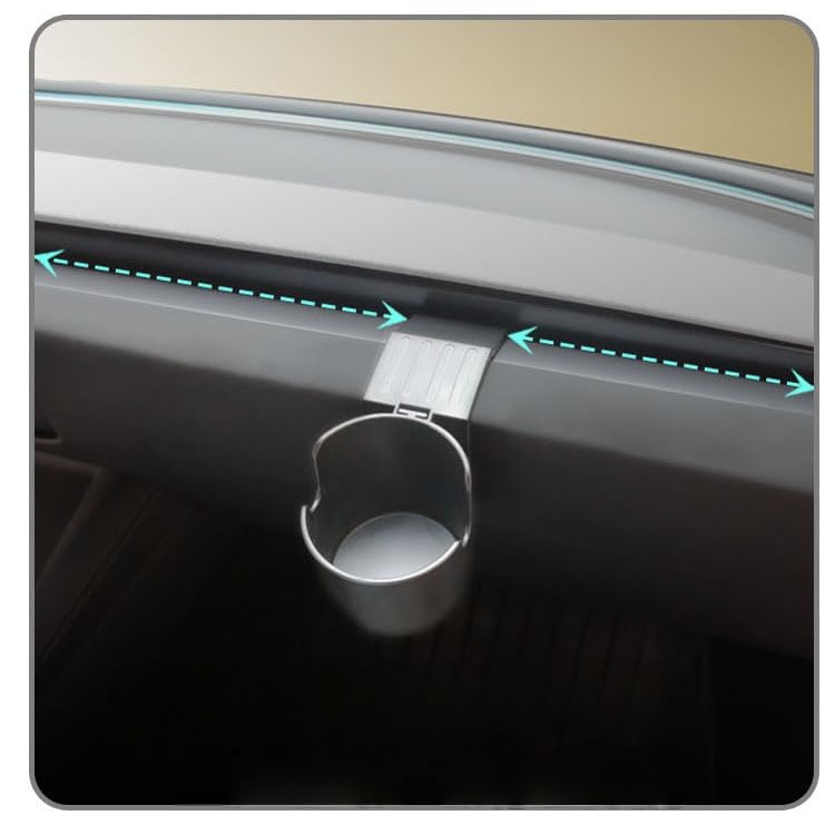 Portavasos para tablero Tesla Model 3 2024-2026 miniatura 1