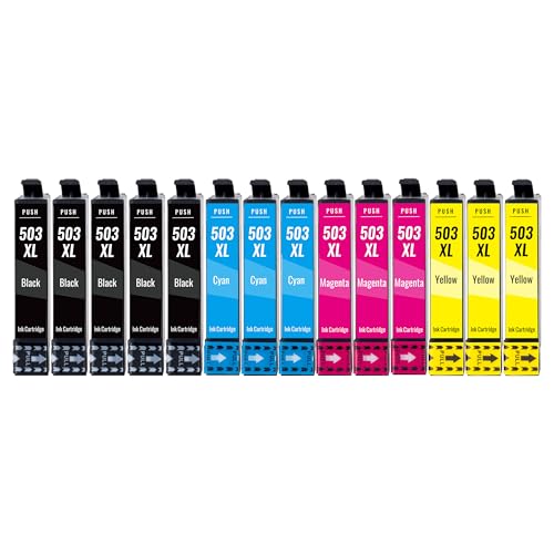 Encre Epson 503XL cartouches compatibles Kamo pack 14 pour XP-5200 WF-2960DWF