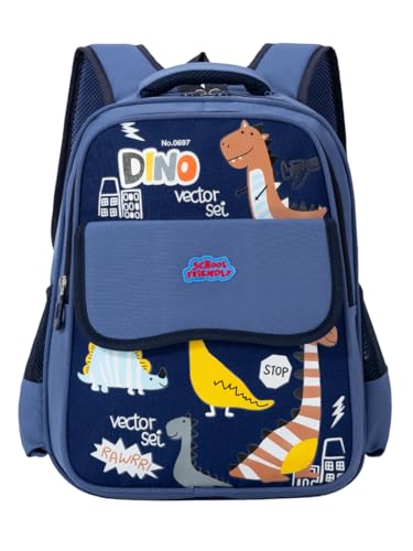 Image of Tinytot 22 Litre 17-Inch Waterproof Large School Bag for Boys & Girls, Kids School Bag, School Backpack for Girls and Boys, for Kids, Ideal for Children