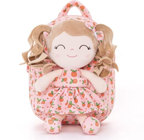 Mochila infantil boneca moranguinho Gloveleya Metoo