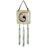 Premier Kites 81191 Terra Glass Chime/Wind Bells, Nautilus
