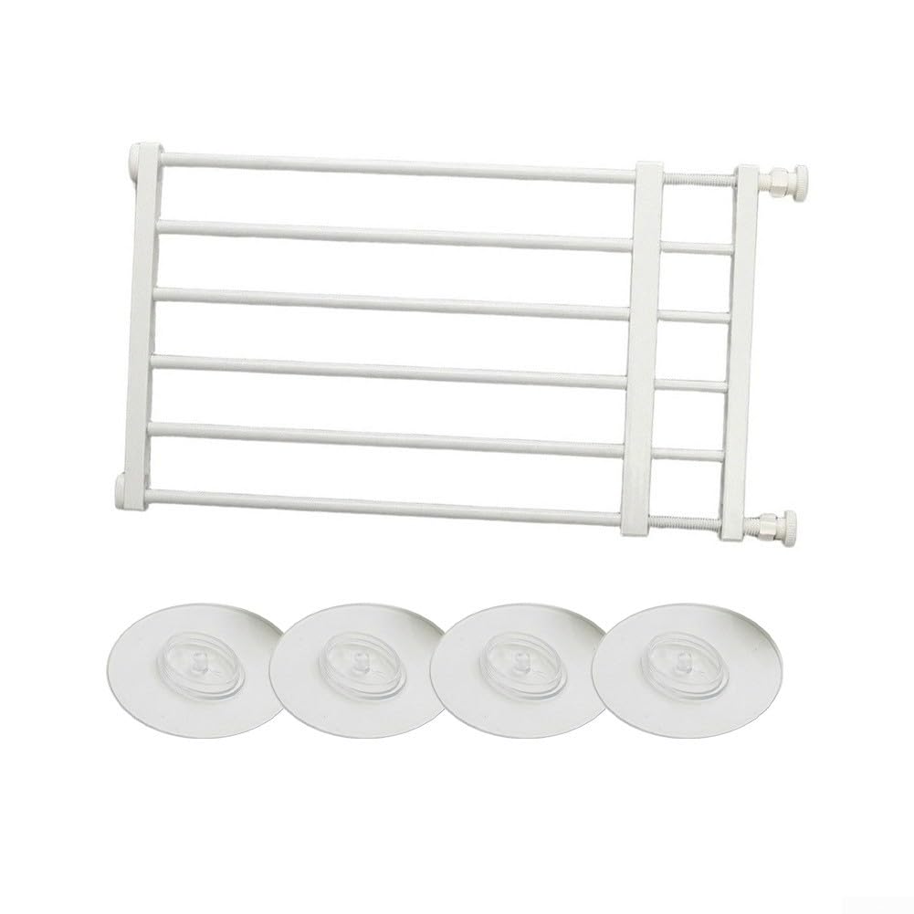 Barrera Seguridad Mascotas 22-39.4" Ajustable(White)