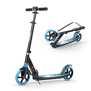 besrey Kick Scooters voor tieners/volwassenen, opvouwbare kinderstep met 2 wielen, 200 mm grote wielen, scooters met…