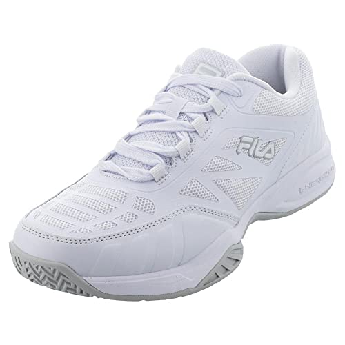 Fila Kids Boys Axilus Lace Up Tennis Sneakers Shoes - White - Size 5.5 M