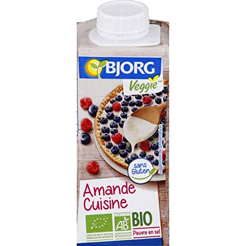 Bjorg Aide culinaire bio Amande cuisine - La brique de 200ml