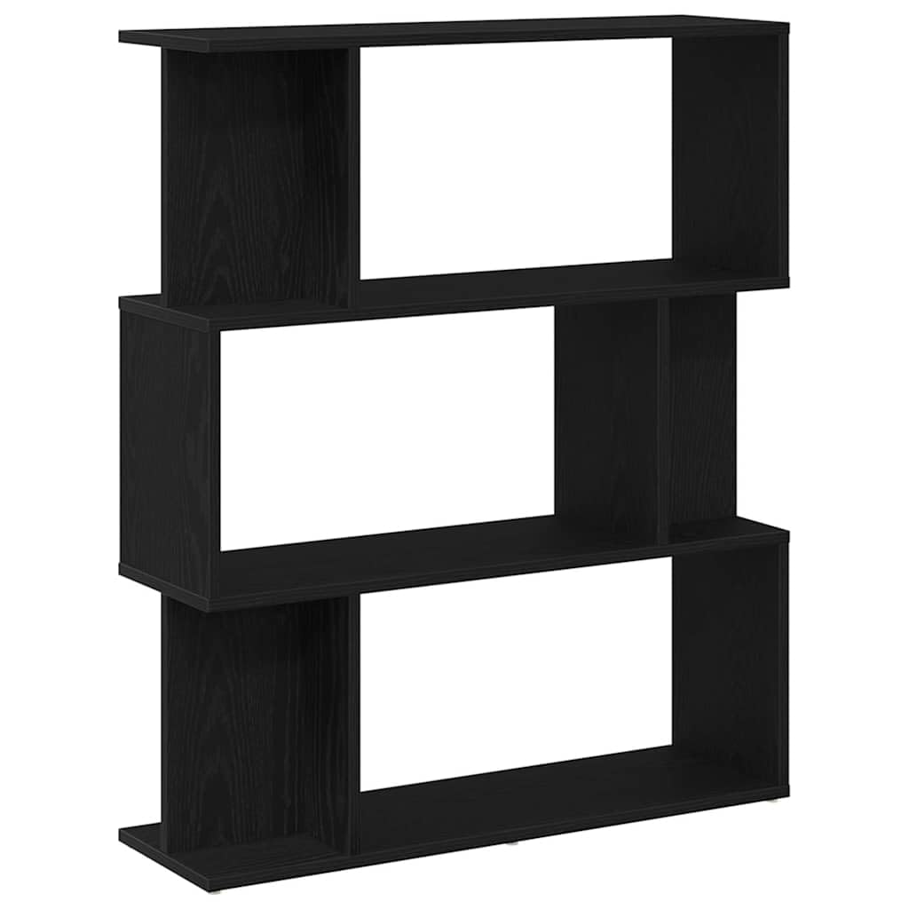 Estantería de madera de 4 niveles para libros y decoración en salón o dormitorio