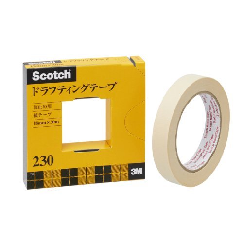 【1✴2✴3】セロハンテープ200本 Amazon | スリーエム ドラフティングテープ 230-3-18 00004632