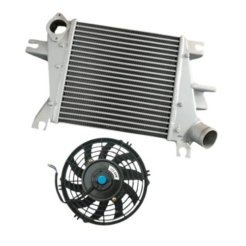 Intercooler de aluminio con ventilador para motor T30 2.2 DCi YD22 modelos 2002 a 2006