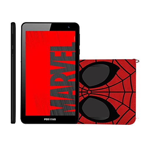 Tablet Positivo Twist Tab Kids Spidey 1GB RAM 32GB com Capa Personalizada - Wi-Fi 32GB Android 11 Go