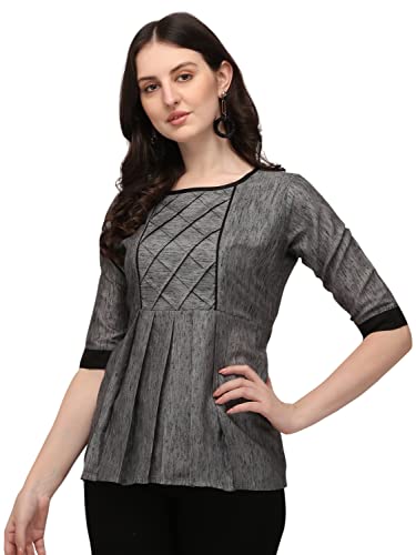 Image of Venisa Women's Solid Regular Fit Shirt