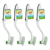Scotch Brite Pot Pan Dish Brush Scrub Brushes for Cleaning Kitchen and Washing Dishes 4 Count