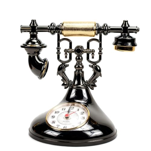 Reloj despertador de la vieja escuela para dormitorios con sueño profundo