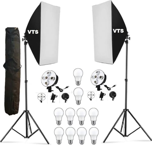 MVPRO HD PRO 5 Soft Led Video Light Softbox Kit | 2 Point Lighting | Stand | for YouTube Shooting,Videography, Product Photography, Continuous Studio Lights, Key Fill and Back Light. MVPRO HD PRO 5 Soft Led Video Light Softbox Kit | 2 Point Lighting | Stand | for YouTube Shooting,Videography, Product Photography, Continuous Studio Lights, Key Fill and Back Light.