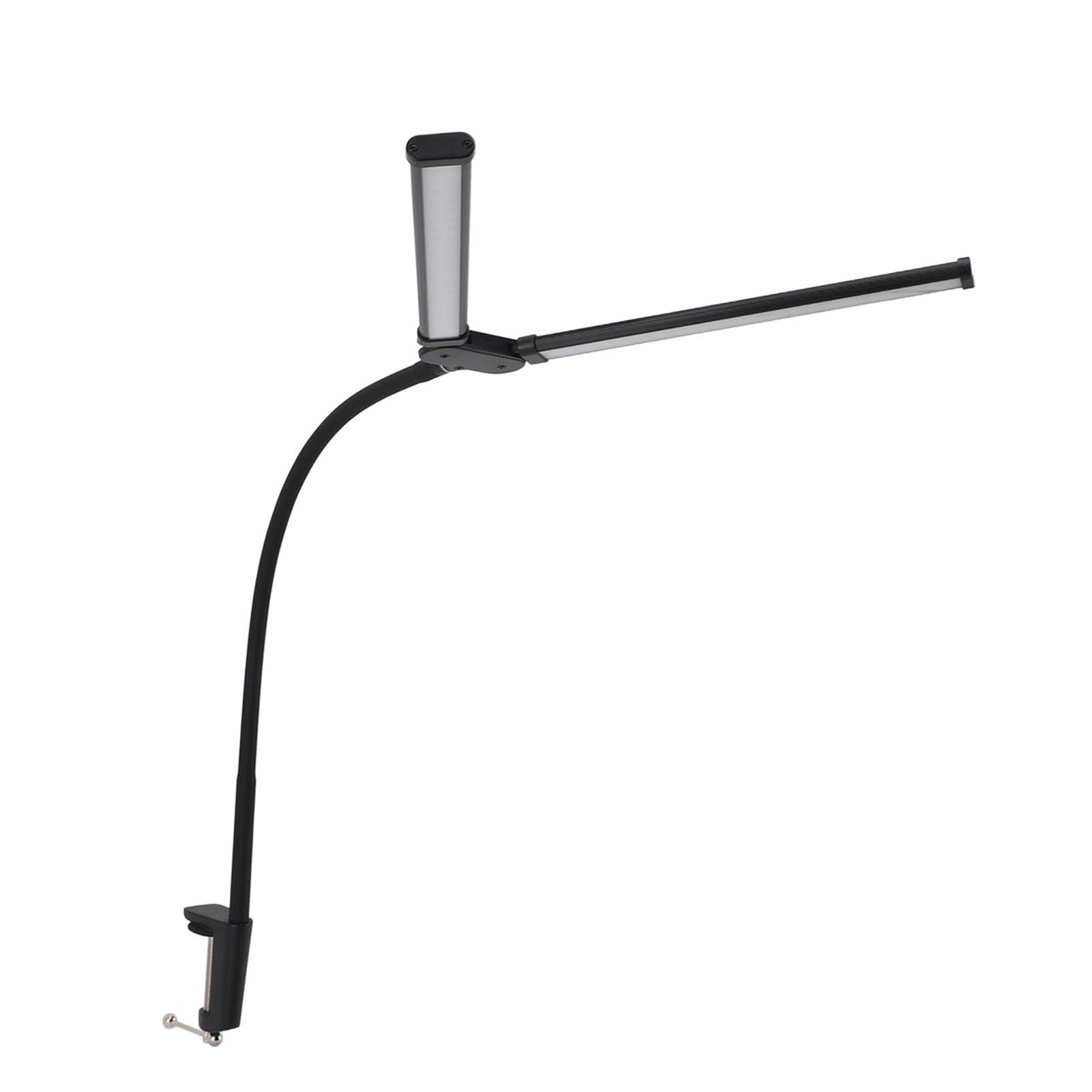 Sxhlseller Lampada LED da Scrivania a Doppia Testa con Morsetto, 10W USB