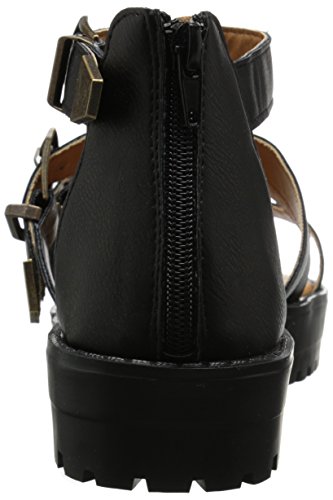 Qupid Women's Array-01, Black, 6 M Us #TOP2