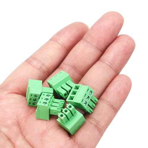 Bornier à vis 3 broches PCB MECCANIXITY pour une fixation électrique stable