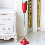 Cenicero independiente, cenicero alto de pie para exteriores con tapa, soporte ajustable cromado, soporte para cenizas para el patio del hogar, bandeja de ceniza exterior a prueba de viento para el