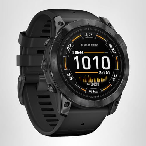 Garmin epix PRO Gen 2, 51mm Premium GPS smartwatch, AMOLED touchscreen, multisport, advanced health & training features, built-in flashlight, adventure watch with up to 31 days battery life, Black - 12