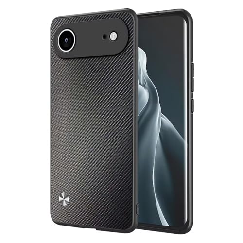 EASSGU Custodia per Smartphone, Compatible with iPhone Air/iPhone 17 Air (6.5' Inches), Cover per Telefono in Stile Business con Retro in PU Pelle - Kevlar