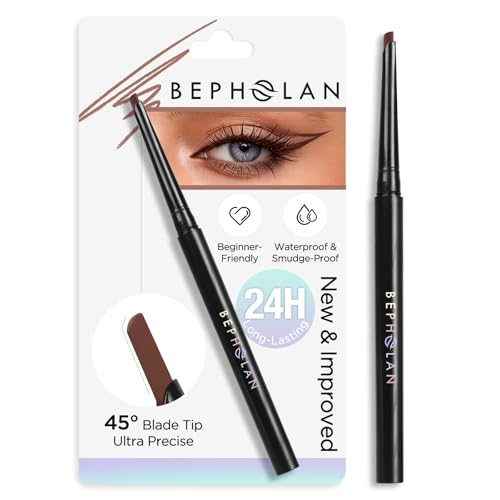 BEPHOLAN Brown Eyeliner Pencil Gel Waterproof miniatura 1